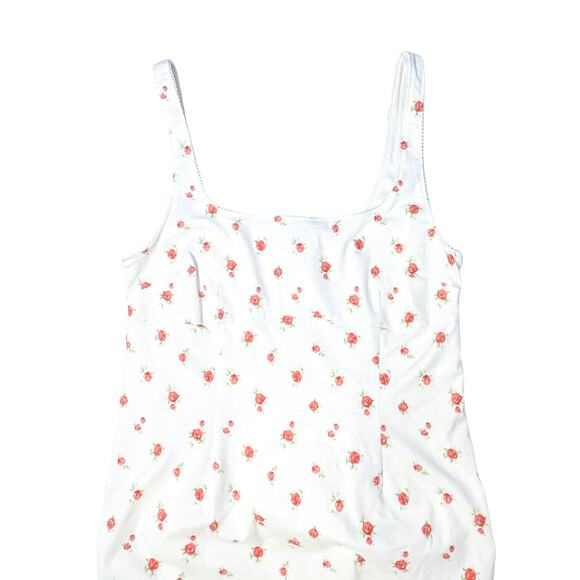 H&M Divided Floral Coquette Mini Dress - Size Medium - Picture 5 of 7